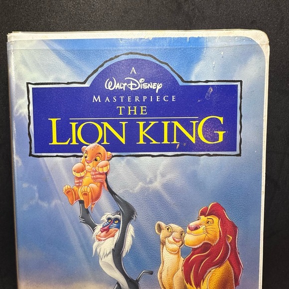 Walt Disney The Lion King 1994 Masterpiece Collection #2977 1st Time On VHS VTG - Picture 11 of 11
